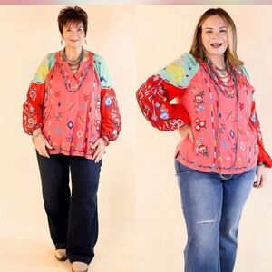 NWT Savana Jane Embroidered Top //
2XL